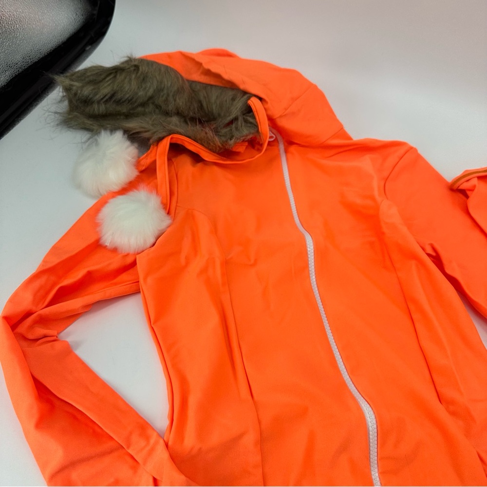 Starline Small Town McKenna Neon Orange Adult Costume Size Medium NWOT - Picture 9 of 15